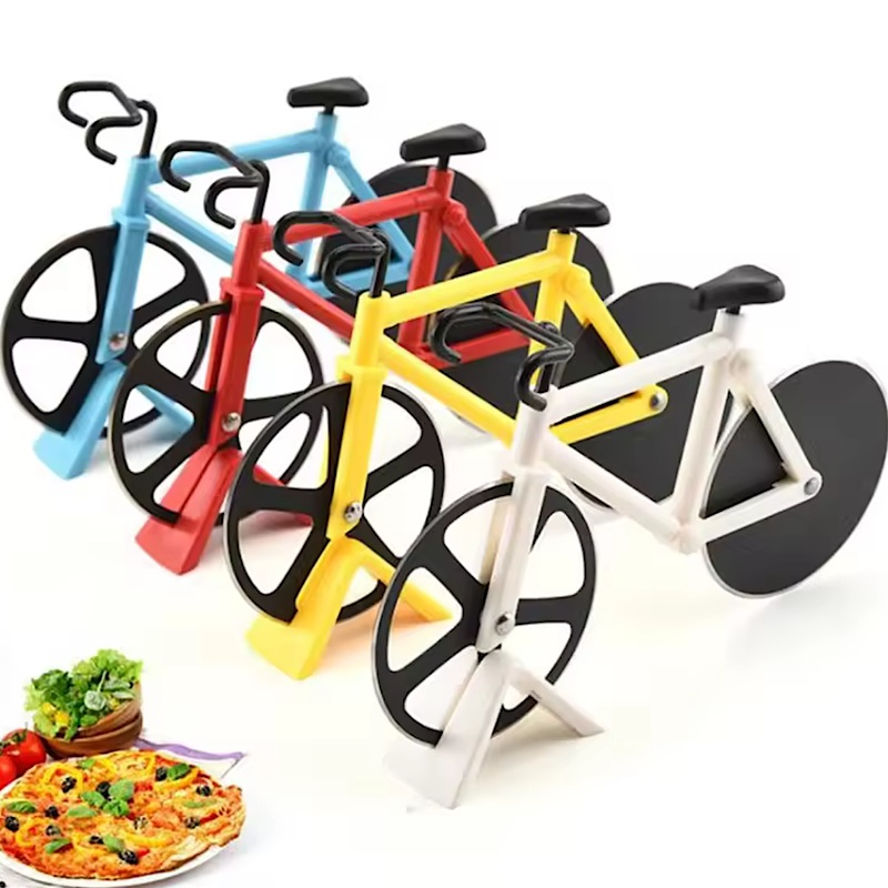 اسلایسر پیتزا طرح فانتزی دوچرخه