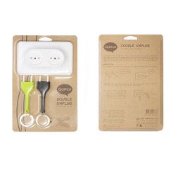 جاکلیدی فانتزی طرح پریز و دوشاخه بسته 2 عددی